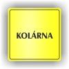Cedule kolárna – plast (piktogram)