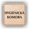 Cedule hygienická komora – plast (piktogram)