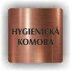 Cedule hygienická komora – plast (piktogram)