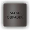 Cedule sklad odpadků – plast (piktogram)