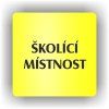 Cedule školící místnost – plast (piktogram)