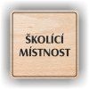Cedule školící místnost – plast (piktogram)