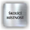 Cedule školící místnost – plast (piktogram)