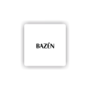 Cedule bazén | Piktogram (čtverec)