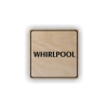 Cedule whirpool | Piktogram (čtverec)