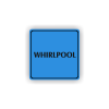 Cedule whirpool | Piktogram (čtverec)