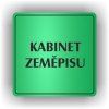Cedule kabinet zeměpisu – plast (piktogram)