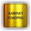 Cedule kabinet zeměpisu – plast (piktogram)