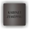 Piktogram - KABINET ZEMĚPISU