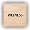 Cedule wellness – plast (piktogram)