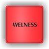 Cedule wellness – plast (piktogram)