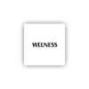 Cedule wellness | Piktogram (čtverec)