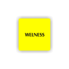 Cedule wellness | Piktogram (čtverec)