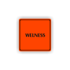 Cedule wellness | Piktogram (čtverec)