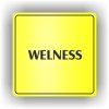 Cedule wellness – plast (piktogram)