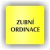 Cedule zubní ordinace – plast (piktogram)