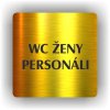 Piktogram - WC ŽENY PERSONÁL