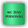 Piktogram - WC ŽENY PERSONÁL