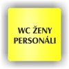Piktogram - WC ŽENY PERSONÁL