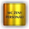 Piktogram - WC ŽENY PERSONÁL