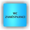 Piktogram - WC ZAMĚSTNANCI