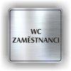 Piktogram - WC ZAMĚSTNANCI