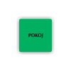 Cedule pokoj | Piktogram (čtverec)