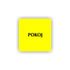 Cedule pokoj | Piktogram (čtverec)