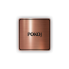 Cedule pokoj | Piktogram (čtverec)