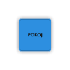 Cedule pokoj | Piktogram (čtverec)