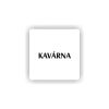 Cedule kavárna | Piktogram (čtverec)