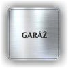 Cedule garáž – plast (piktogram)
