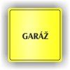 Cedule garáž – plast (piktogram)