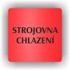 Cedule strojovna chlazení – plast (piktogram)