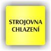 Cedule strojovna chlazení – plast (piktogram)