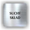 Cedule suchý sklad – plast (piktogram)