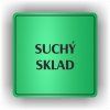 Cedule suchý sklad – plast (piktogram)