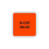 Cedule suchý sklad | Piktogram (čtverec)