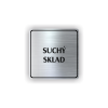 Cedule suchý sklad | Piktogram (čtverec)