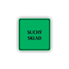 Cedule suchý sklad | Piktogram (čtverec)