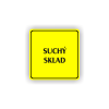Cedule suchý sklad | Piktogram (čtverec)