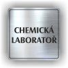 Cedule chemická laboratoř – plast (piktogram)