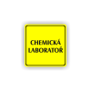 Cedule chemická laboratoř | Piktogram (čtverec)