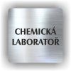 Cedule chemická laboratoř – plast (piktogram)