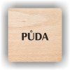 Cedule půda – plast (piktogram)