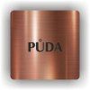 Cedule půda – plast (piktogram)