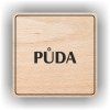 Cedule půda – plast (piktogram)