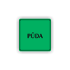 Cedule půda | Piktogram (čtverec)