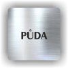 Cedule půda – plast (piktogram)