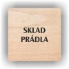 Cedule sklad prádla – plast (piktogram)